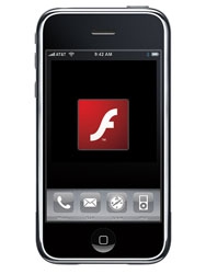 Flash ne sera pas adapté sur l'iPhone Flash ne sera pas adapté sur l'iPhone